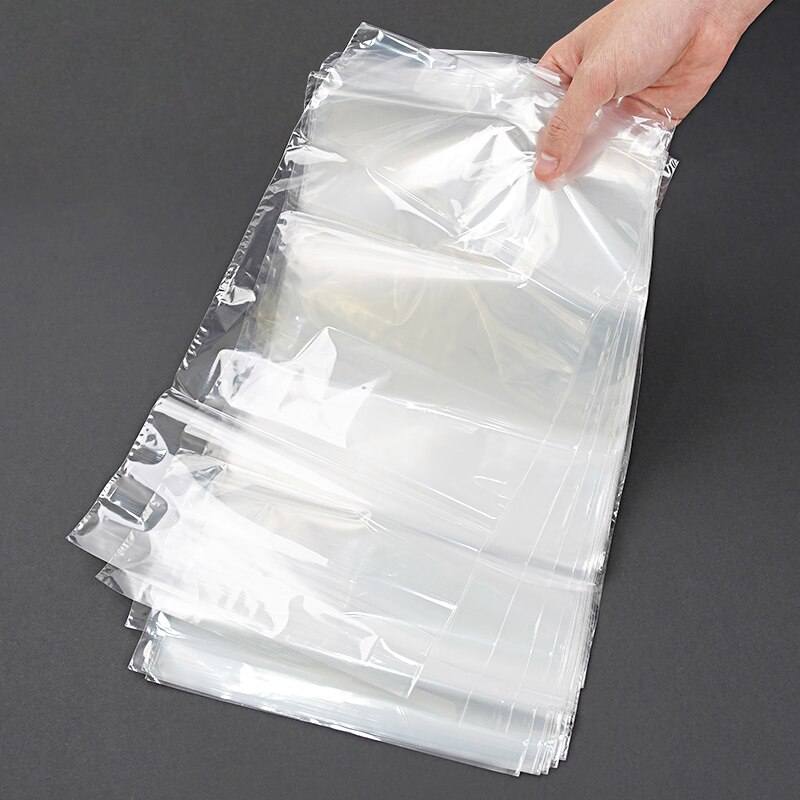 50 Stuks Pof Plastic Krimpfolie Zak Transparant Heat Seal Wrap Zak Voor Schoenen Doos