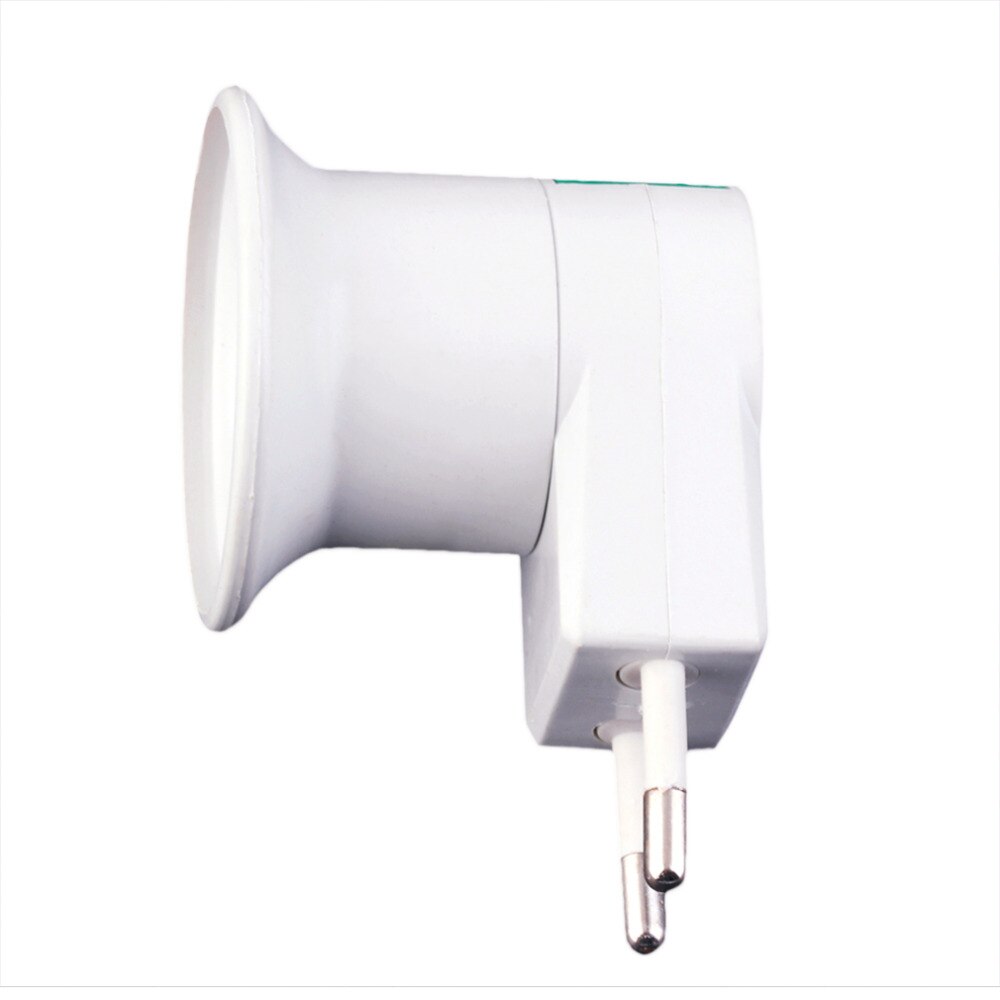 E27 super let lampe lys vægstik  e27 fatninger lampe base us/eu stik lampe fatning med tænd/sluk-knap