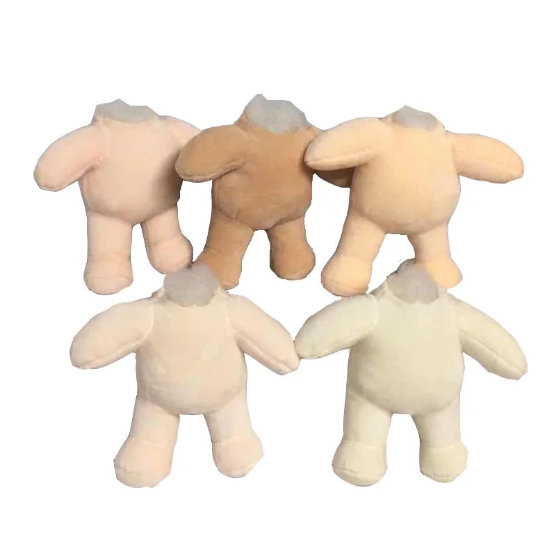 50x50cm 1mm Puppe Haut Stoff Fabrik Spezielle Haut Farbe Stoff Kristall Super Weiche Kurze Plüsch Stoff DIY handgemachte Tuch TJ9871