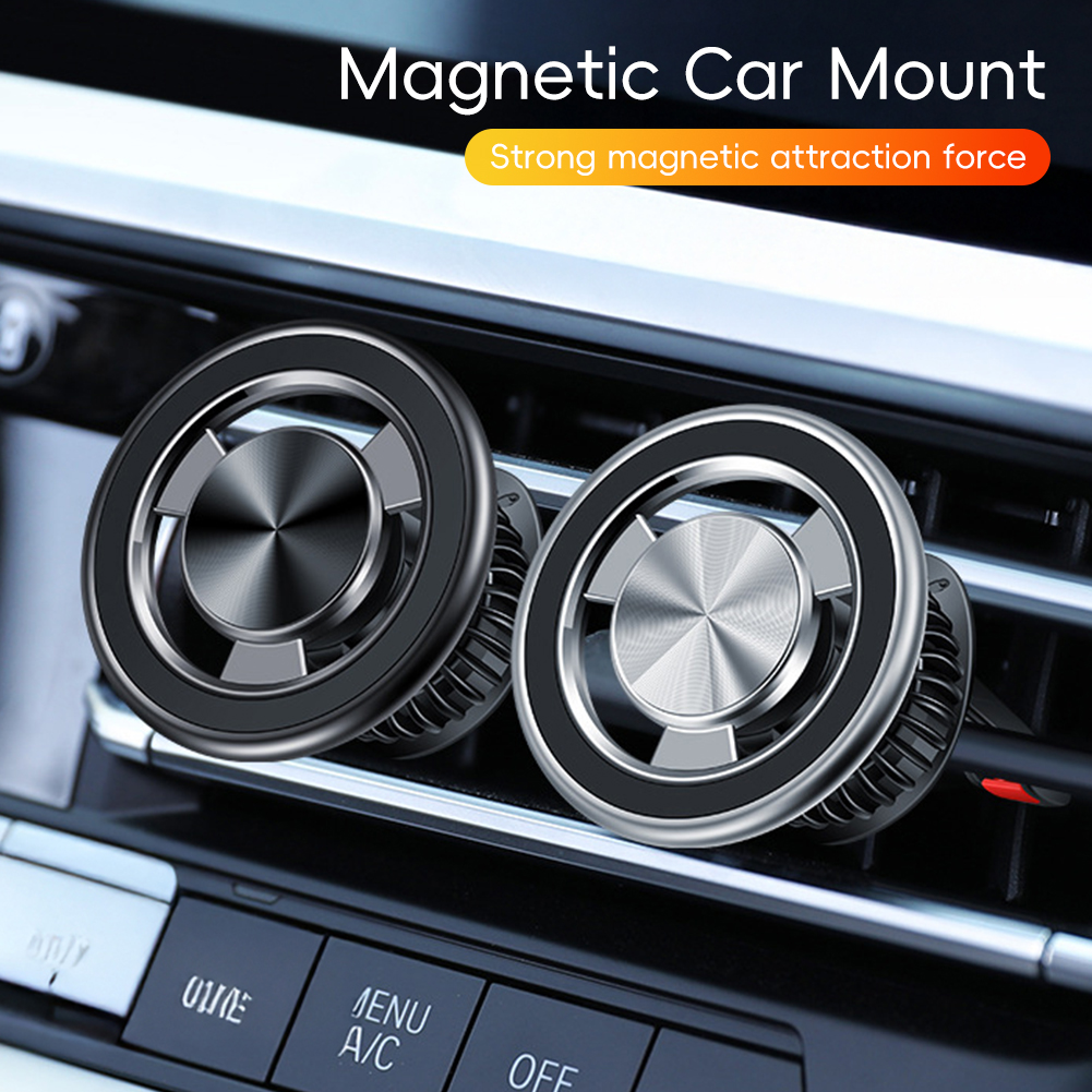 Magnetyczny uchwyt na telefon kompatybilny z uchwytem samochodowym MagSafe robić iPhone'a 14 13 12, klips robić kratki wentylacyjnej, uchwyt na telefon komórkowy.