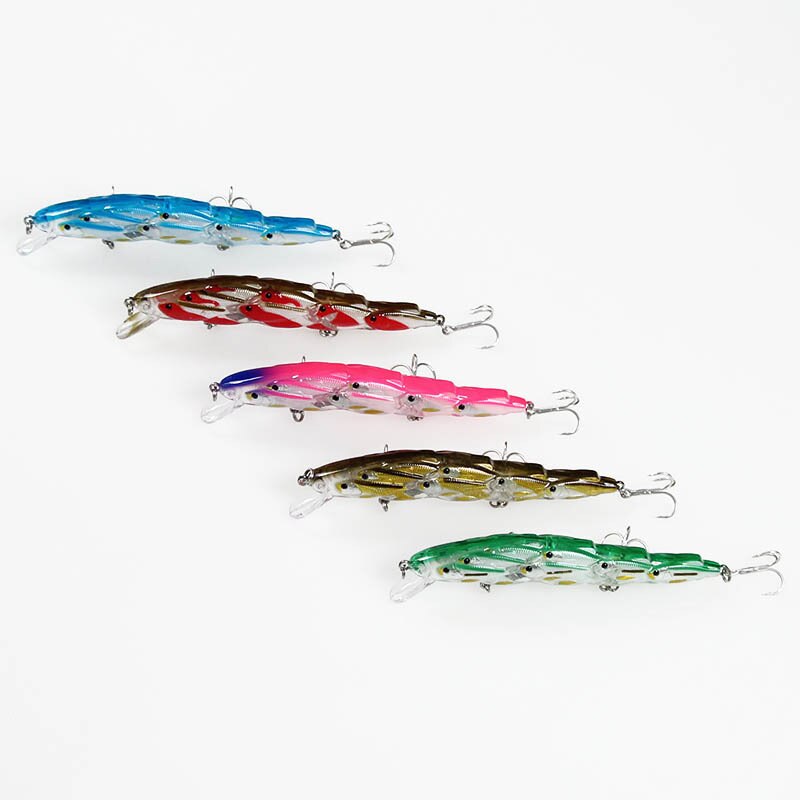 ILURE 1pcs Glass Minnow Fishing Lure Bait 15g 120mm wobbler jerkbait Suspending Pesca Lifelike isca artificial