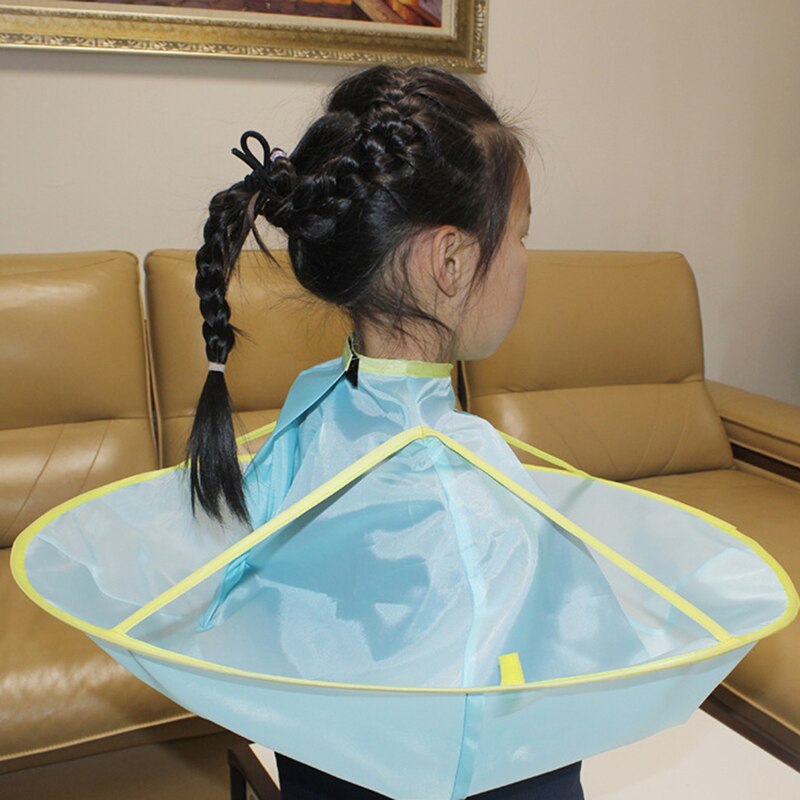 1Pc Kids Kapper Schorten Salon Polyester Waterdicht Kapper Kinderen Baby Baby Haar Knippen Cape Bloem Gown Kapper Schorten