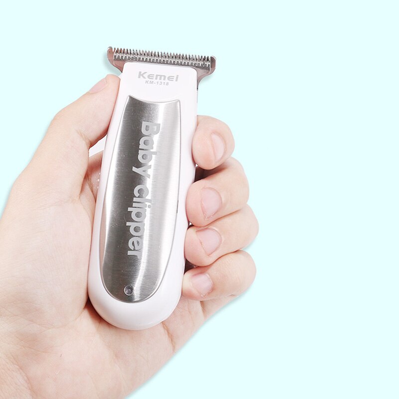 Kemei Mini Elektrische Haar Trimmer Baby USB Aufladbare Haar Haarschneidemaschine Kleinkind Ruhig Rasierer freundlicher Haarschnitt Rasiermesser Haar schneiden maschine