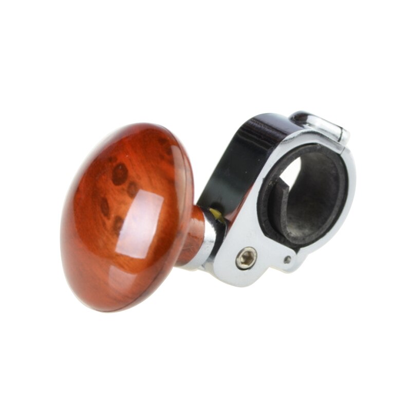 Car Accessories Car Steering Wheel Spinner Knob Power Handle Ball Hand Control Ball Booster Wheel Auto Spinner Knob Ball: Brown