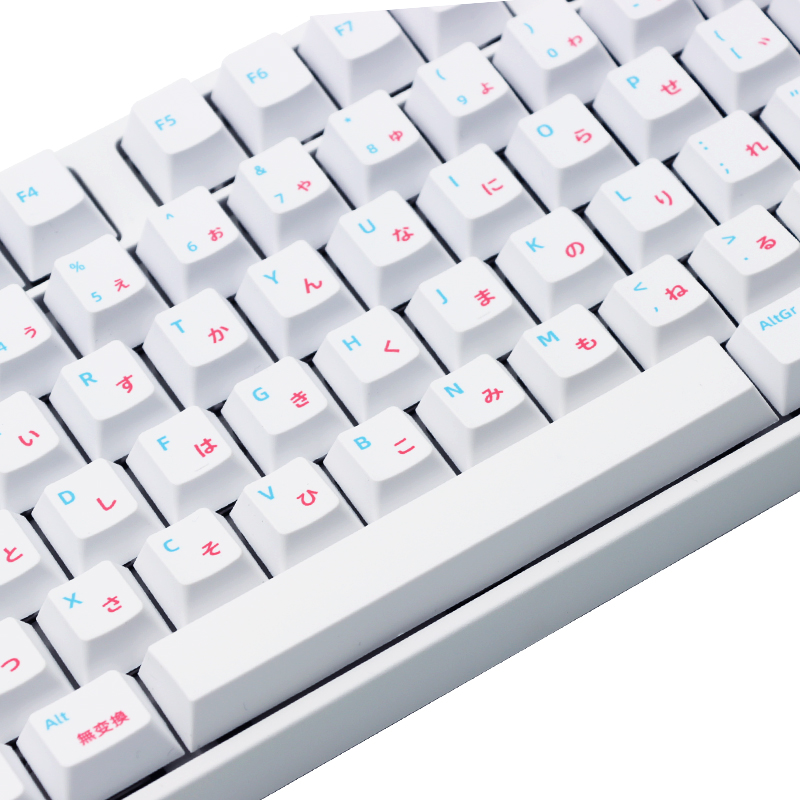 136 key caps Dye Sub Japanese PBT keycaps Sushi White Theme keycap For GMK Mechanical Keyboard gk61/64/68/84/tkl87/96/98/108