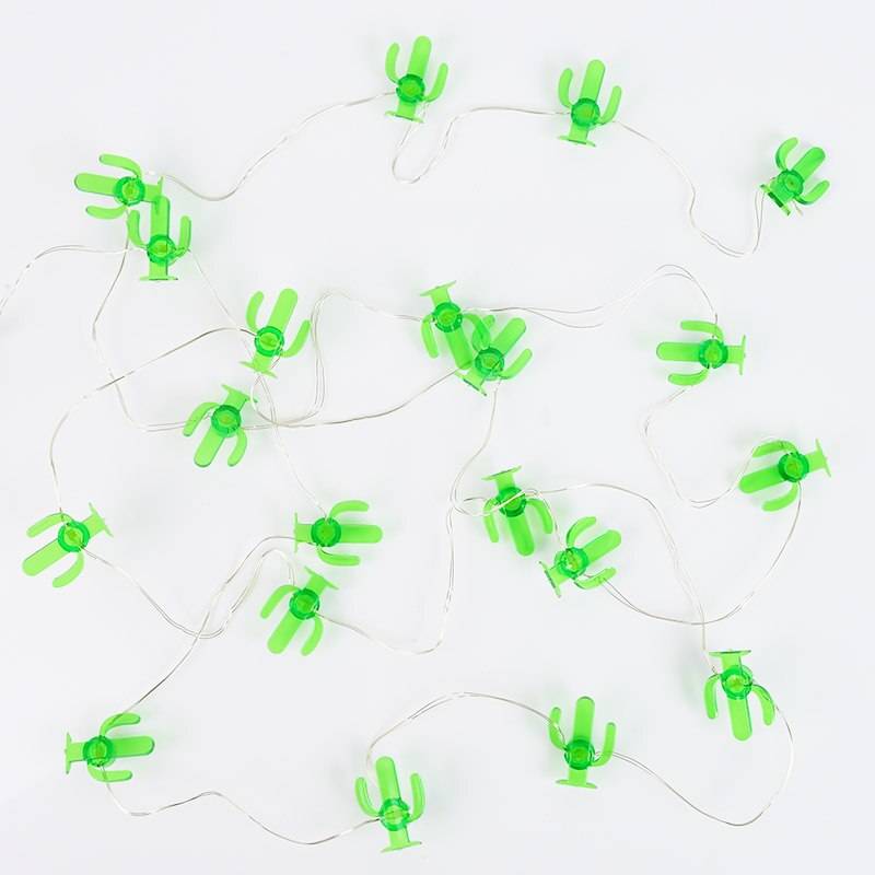 20LED 2M Flamingo String Lights Pineapple Unicorn Watermelon Shape LED Lamp Garland For Hawaii Wedding Birthday Party Home Decor: A14