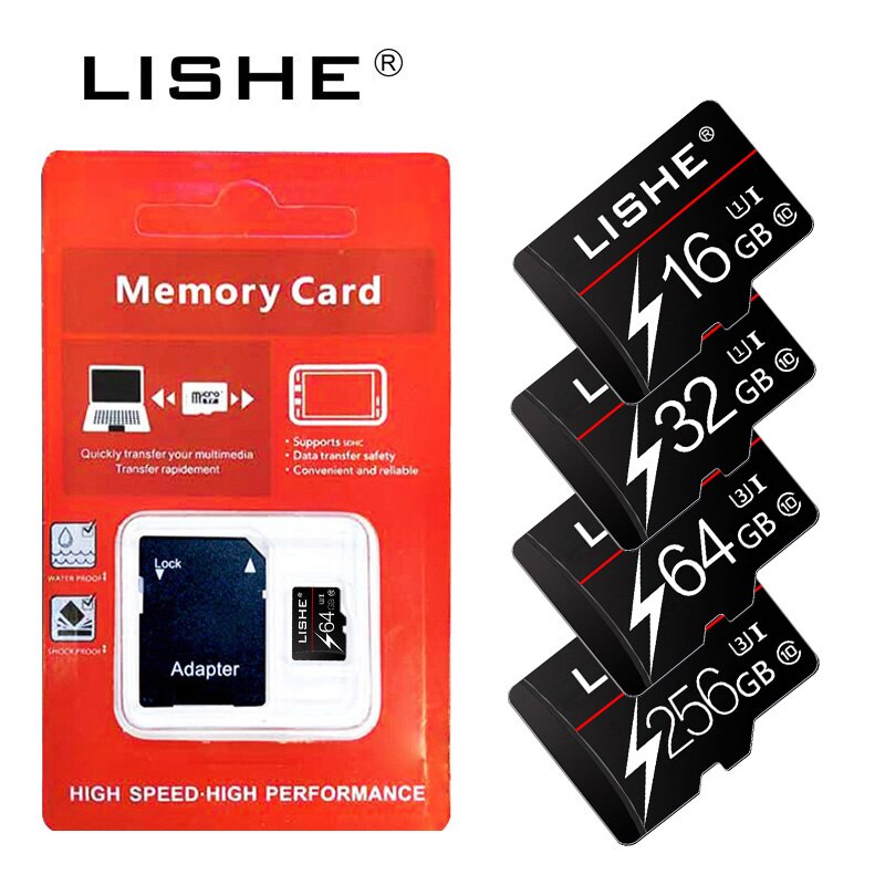 Retail Pakket C10carte Sd Micro Sd-kaart 8 Gb 16 Gb Cartao De Memoria 32 Gb 64 Gb 128 Gb Micro Sd geheugenkaart Flash Card Adapter