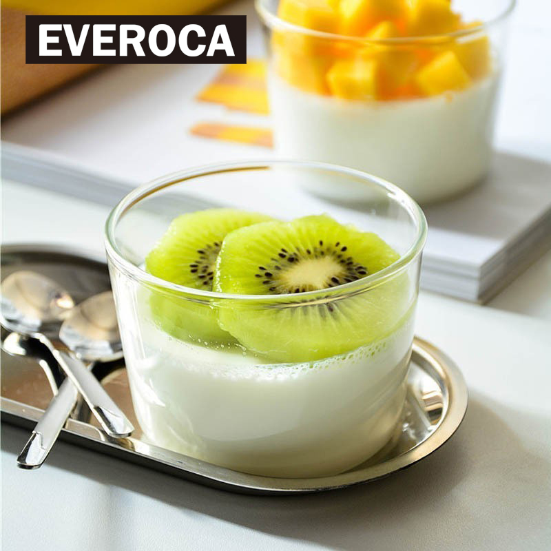 mini świeży budyń jogurtowy, odporny na wysoką temperaturę, przezroczysty kubek robić wina i Whisky, mus robić pieczenia, mleko owocowe