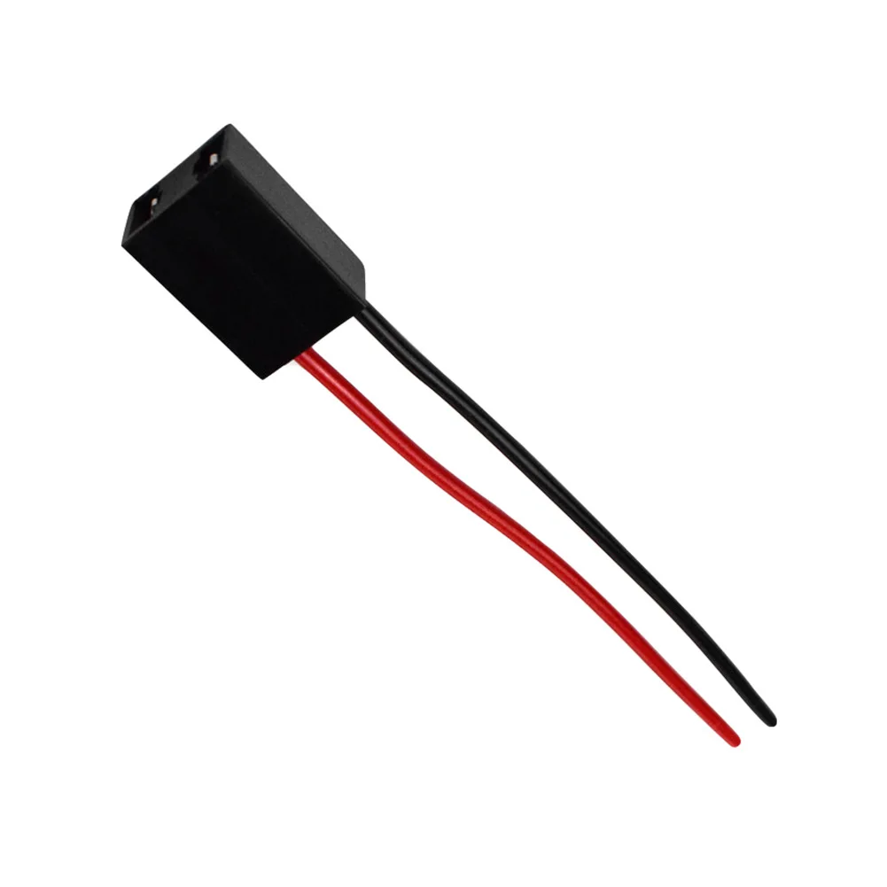 Cable Socket Wiring Harness H1 H4 H7 H9 H11 H13 9005 9006 9007 5202/H16 Lamp Holder with Wire Model Complete Accesorios Parts: Red