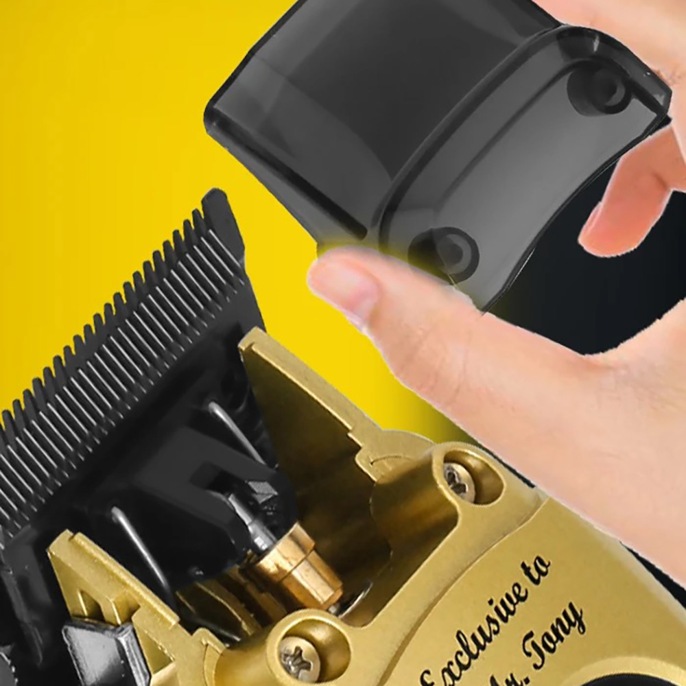 Kemei Brushless Motor Hair Clippers 11500RPM Cordless Barber Electric Hair Trimmer DLC-Blade Hair Cutting Machine