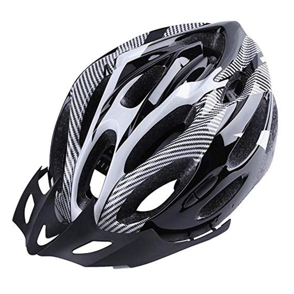 Universal Bike Bicycle Riding Protective Helmet Adjustable Safety Head Protect Integrated Molding Equipment: black