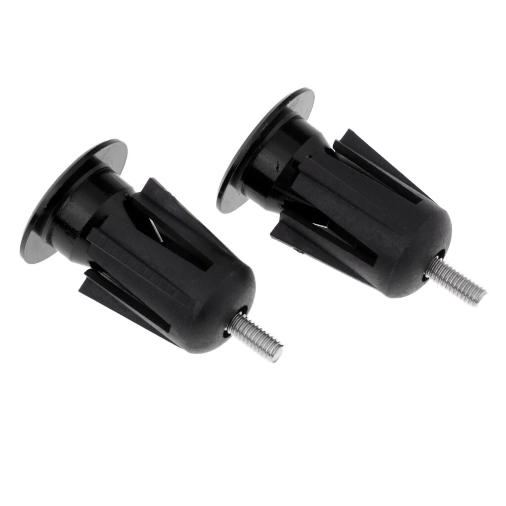Paquete de 2 tapones para manillar de bicicleta de montaña y carretera, tapones para extremos, tapones