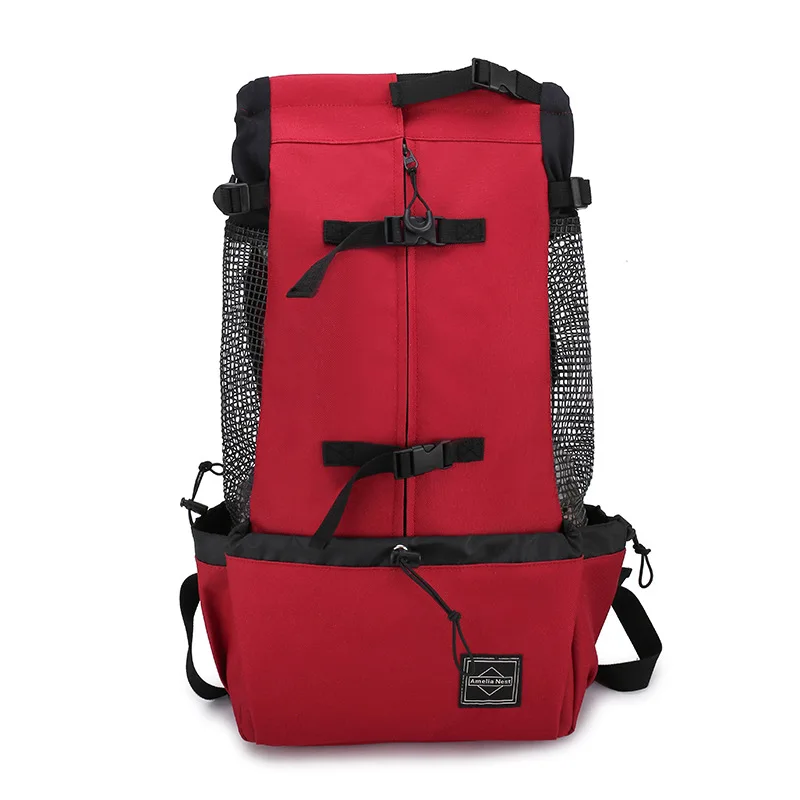 stärker Hunde-Trägerrucksack aus Nylon für kleine und mittelgroße Hunde. Hochwertiger, atmungsaktiver Fahrradrucksack für draussen-Reisen, Heimtierbedarf: XS / verrotten