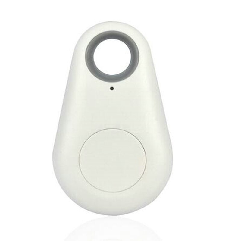 Dehyaton Anti-lost Smart Bluetooth Tracker Child Bag Wallet Key Finder GPS Locator Alarm 5 Colors Pet Phone Car Lost Reminder: White