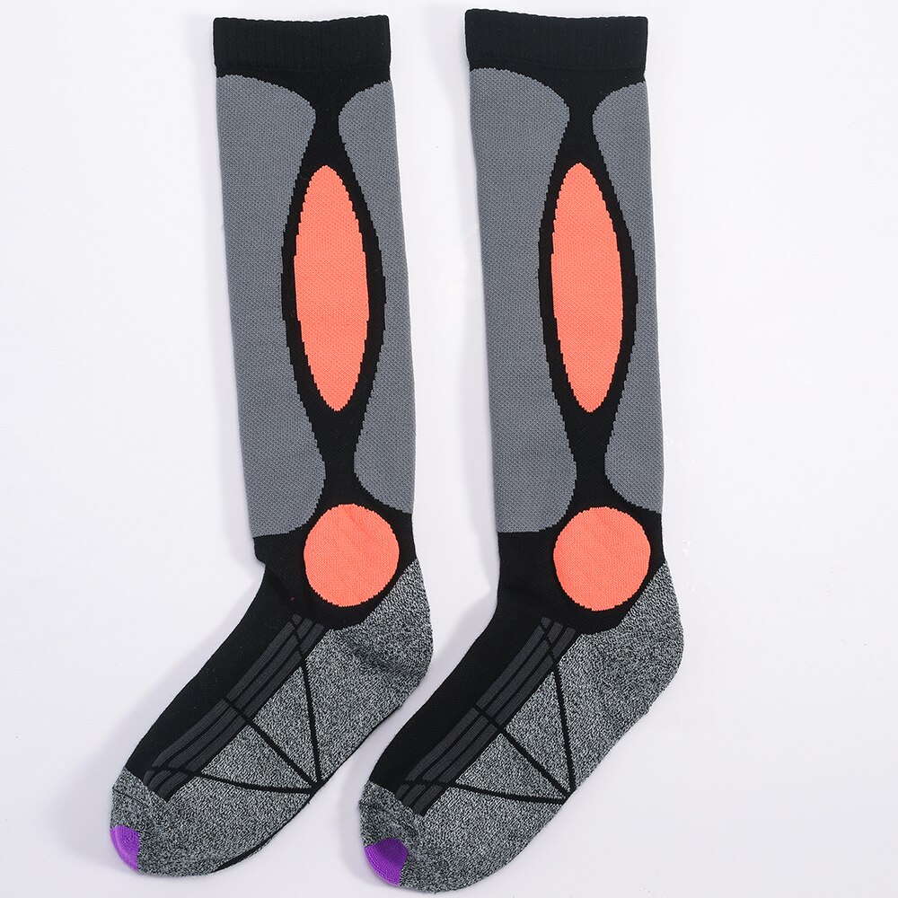 Meias esportivas inverno worm térmica meias de esqui para esportes ao ar livre ciclismo escalada caminhadas acampamento snowboard meias macias