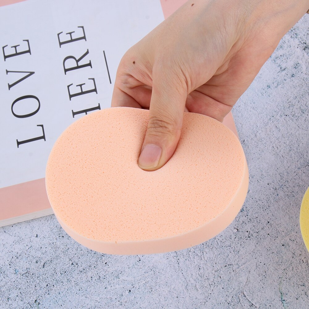 4 colores Natural Konjac Konnyaku cosmético puff facial cara de esponja limpieza profunda cuidado Facial maquillaje facial en polvo Herramientas de limpieza