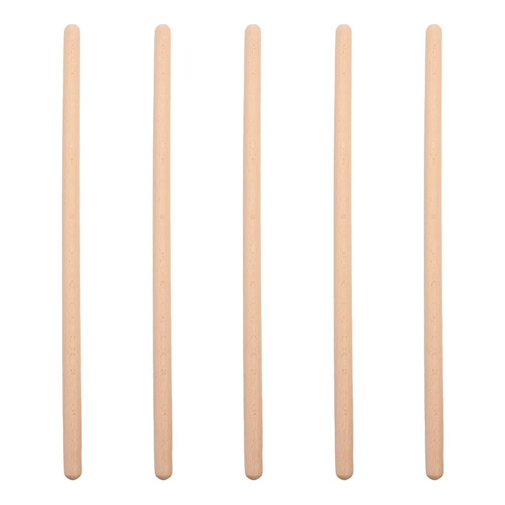 5pcs Wooden Yoga Sticks Stretching Tool Humpback Correction Stick Open Shoulder Yoga Accessories Bodybuilding Posture Correction