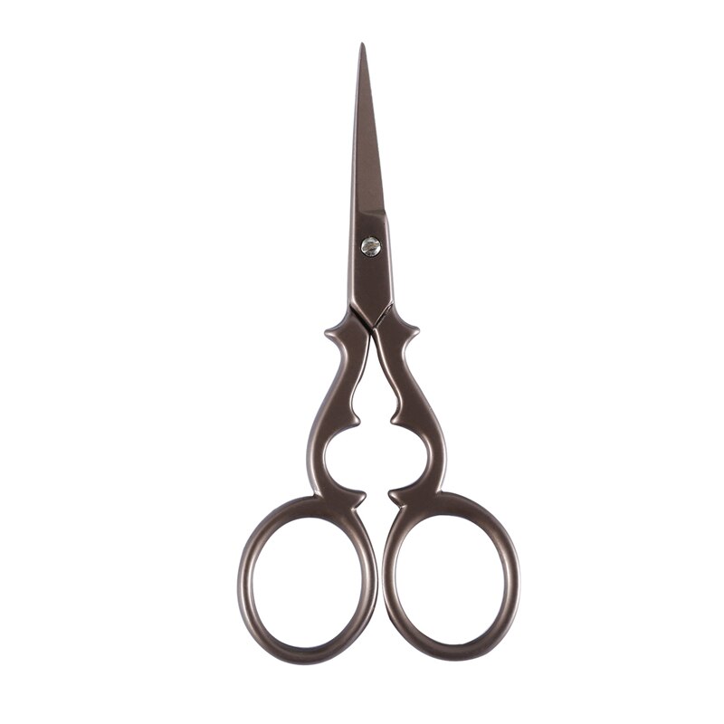 Tijeras de punto de cruz Retro clásicas Vintage, tijeras de bordado de costura fina antigua, tijeras de sastre, artesanía, tela para el hogar: Bronze