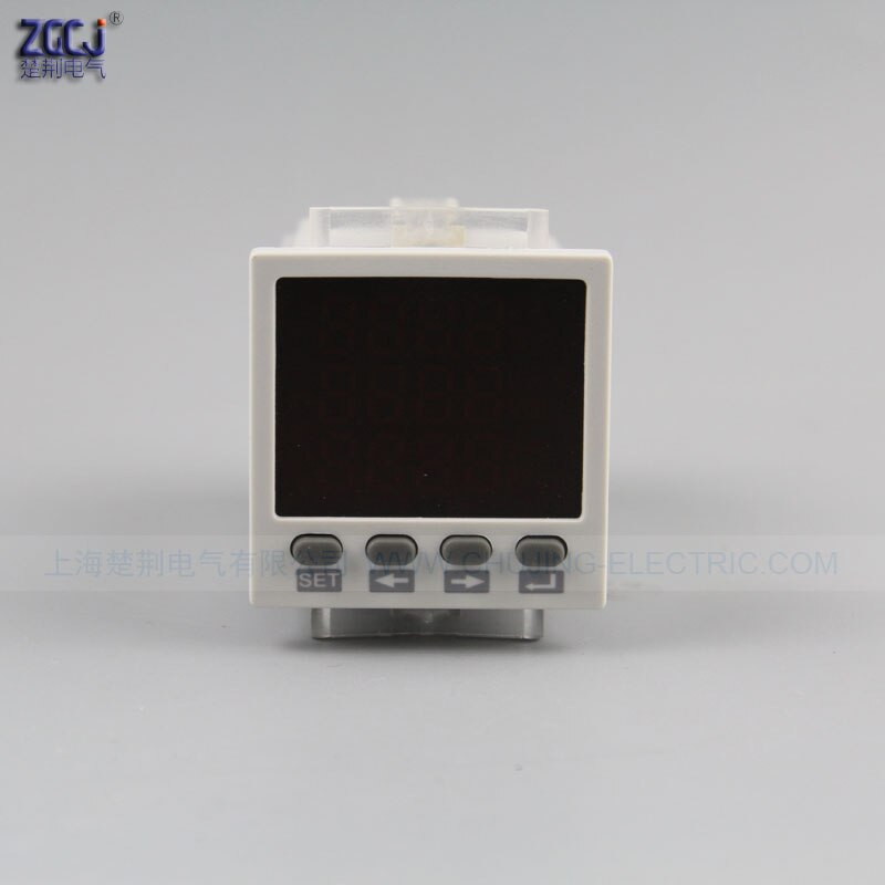 48*48*80mm mini 3 phase multifunction meter AC 0-450V AC 0-5A 3 phase power meter dispaly 3 phase A , V , W, Hz.etc..