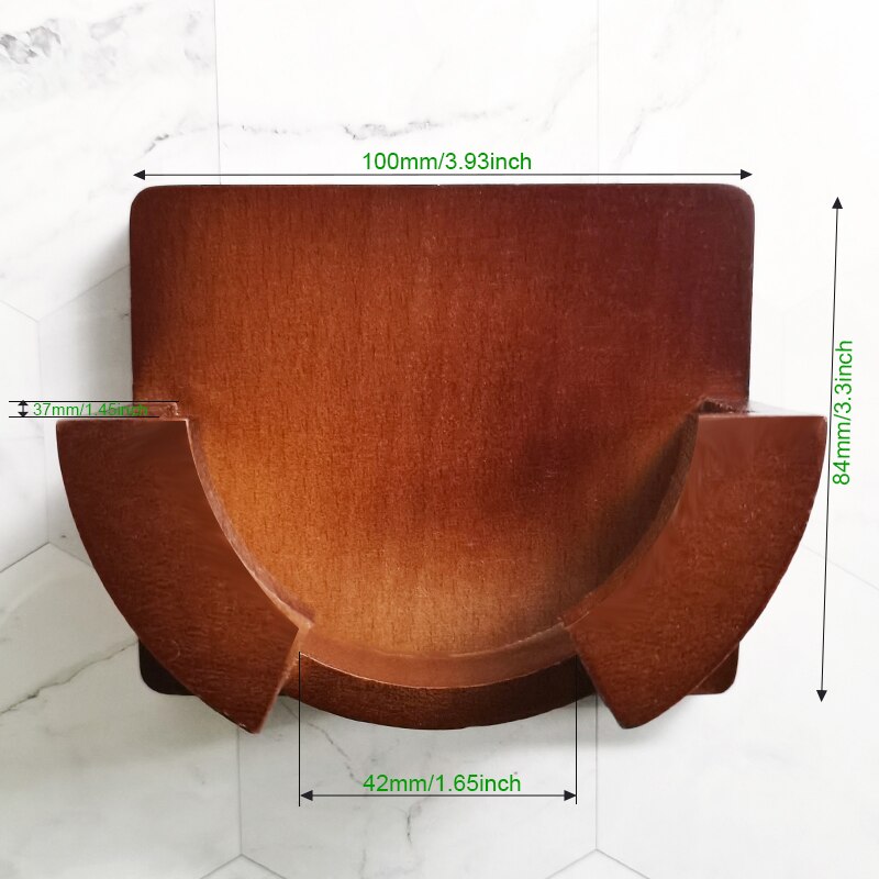 Porte-filtre à café en bois, support mural pour expresso 51mm/53mm/54mm/58mm, porte-filtres à café, porte-outils à café: Wood Holder