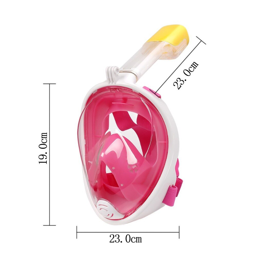 Duikbril Onderwater Anti-Fog Duiken Set Ademhaling Masker Veiligheid Waterdicht Zwemmen Apparatuur Carry Camera Door Maisi