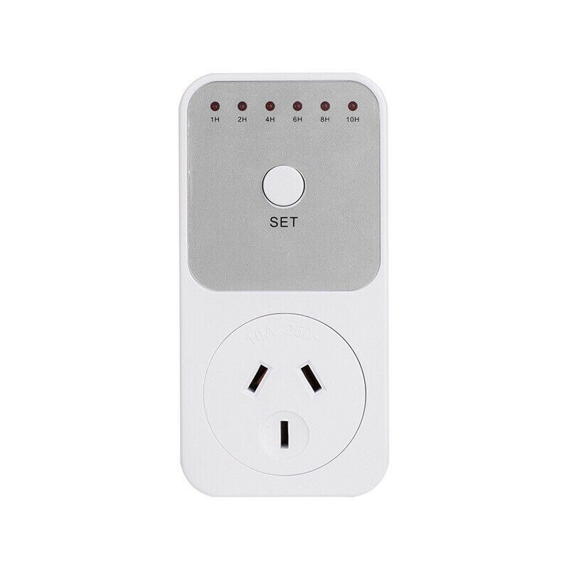 Countdown Timer Switch Smart Control Plug-In Socket Auto Shut Off Outlet Automaticl Turn Off Electronic Device: AU Standard