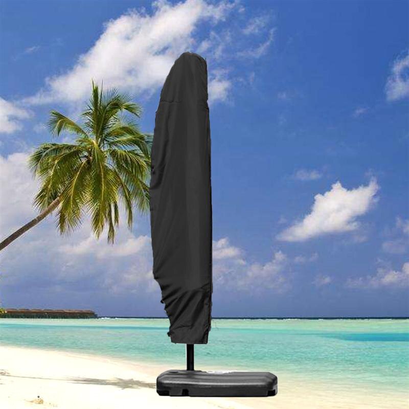 Patio Umbrella Cover - Waterproof Dustproof Cantilever - Outdoor Garden Terrace Umbrella Shield