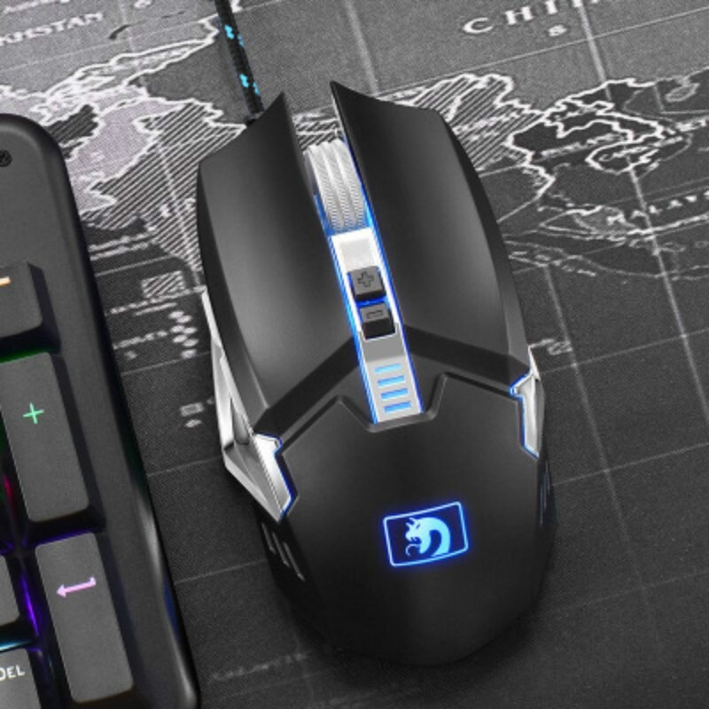 K109 One-hand Operation Mobile Games keyboard 38 keys Mechanical hand feeling gaming Keyboard and 2500DPI mouse set