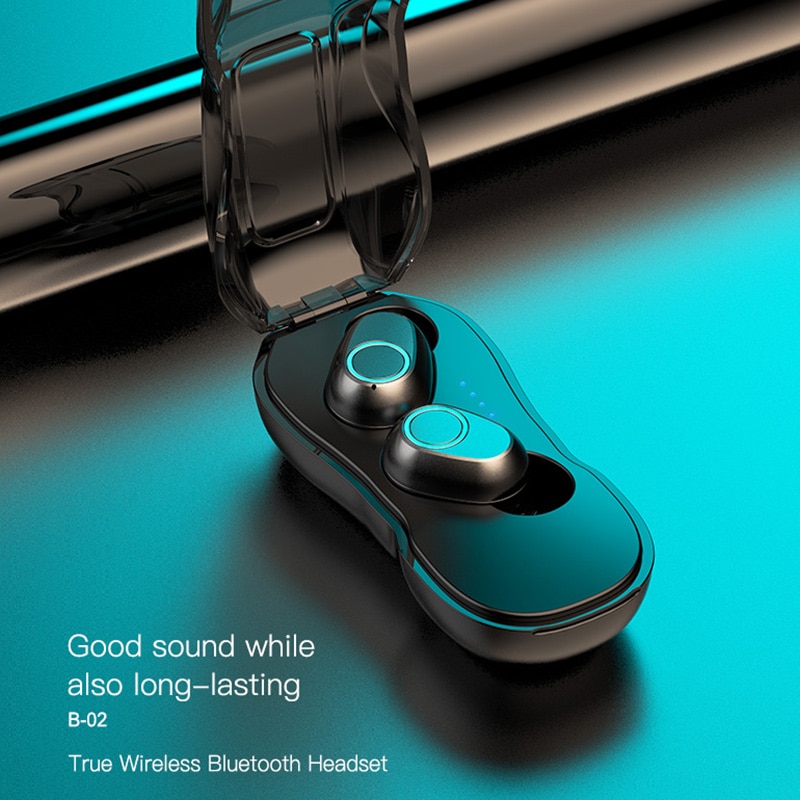 Draadloze oordopjes met bluetooth 5.0 touch control hoofdtelefoons 9d stereo waterdichte oordopjes sportwagenvormige oplaadbox