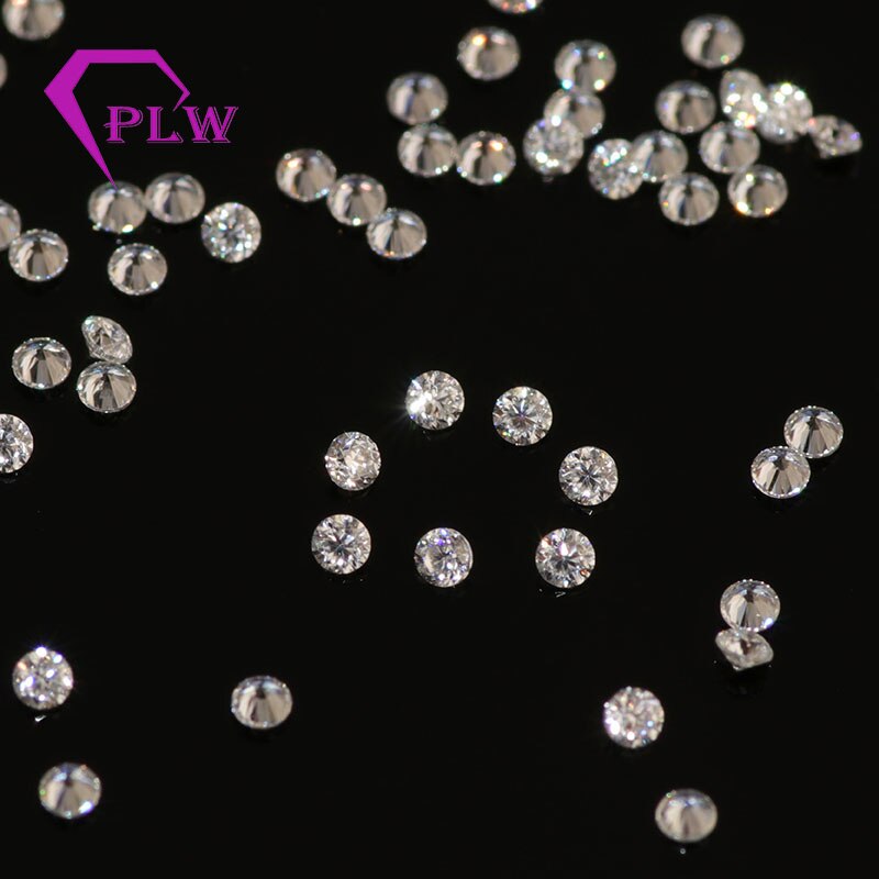 Provence sieraden losse edelstenen melee moissanite-achtige diamanten kleine maat ef kleur bijna 0.035ct*28 stuks/verpakking fijnste