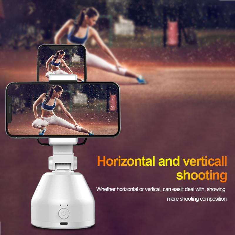 Face Tracking Selfie Stick Tripod 360 Rotation Object Tracking Holder Camera Gimbal For Photo Vlog Live Video Record