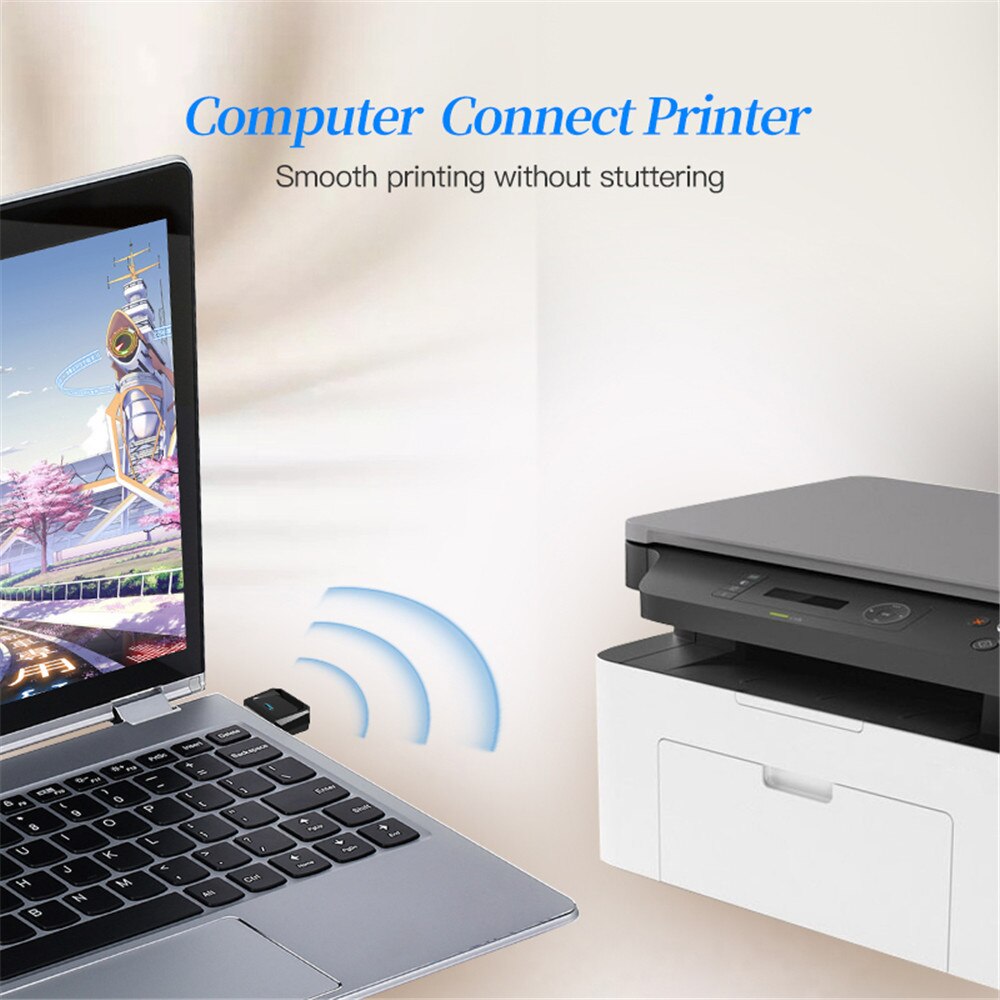 USB Bluetooth Adapter 5.0 Bluetooth Receiver 5.0 Dongle High Speed Transmitter Mini Bluetooth USB Adapter For PC Computer Laptop