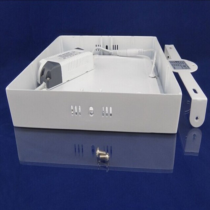 (eiceo) firkantet overflatemontert ledet taklys panel downlight flat moderne lampe 6w/12w/18w skjærende 220v 240v smd 2835 aluminium
