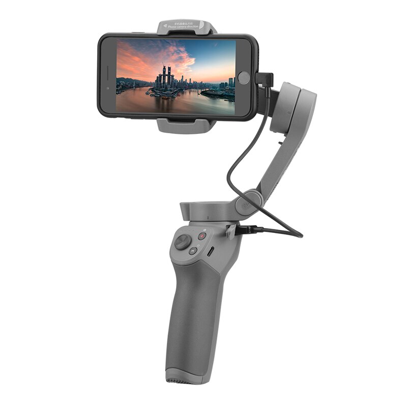 Handheld Gimbal Stabilizer Charging Cable For DJI OSMO Mobile 2 3 4 31CM USB Elbow Charger Date Cable Connect Wire Accessories