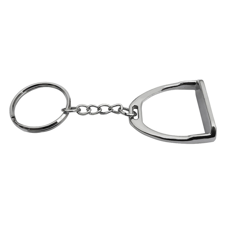 LLavero de estribo occidental para hombre y mujer, Simple y , herramienta de colgador de llaves, bolso de decoración, caballo equino ecuestre, 1 Uds.