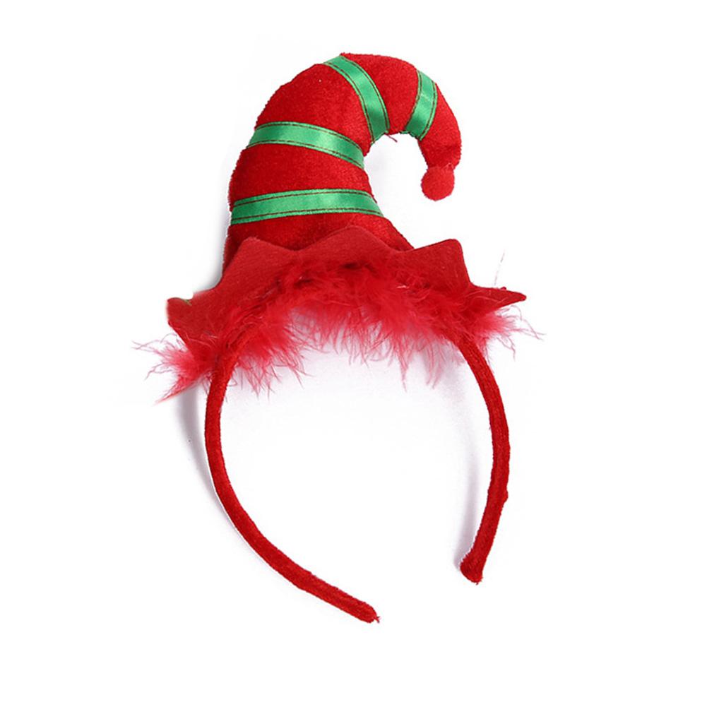 Christmas Hair Band Headband Glowing Xmas Hair Band Headwear Head Buckle