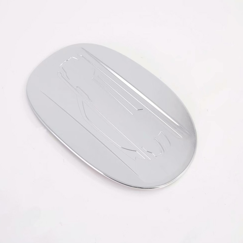 For Land Rover Range Rover Evoque L551 ABS Matt Exterior Oil Fuel Tank Cap Cover Trim