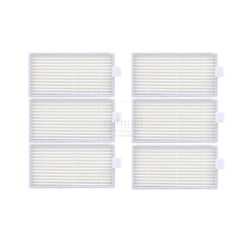 Para filtro Hepa iLife V5 V5s V3 V3S V5S V50 Pro V55 X5 accesorios de Robot aspirador repuestos consumibles: Verde militar