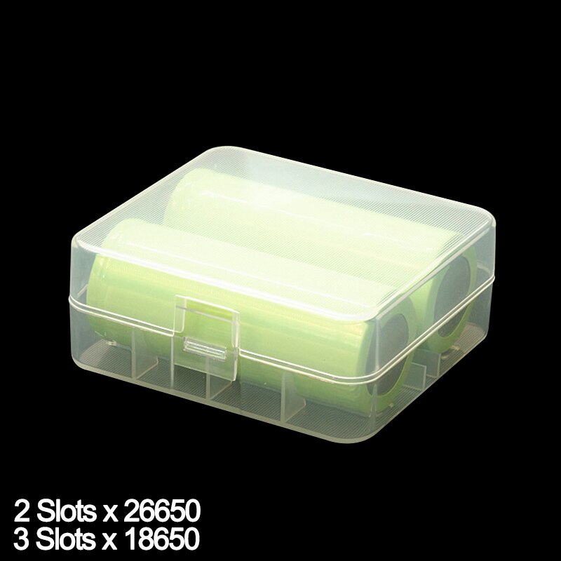 Alle In Batterij Case Voor 18650 26650 16340 Batterij Houder Storage Box Voor 2 4 8 Aa Aaa Oplaadbare Batterij container Organizer: For 3x18650 2x26650