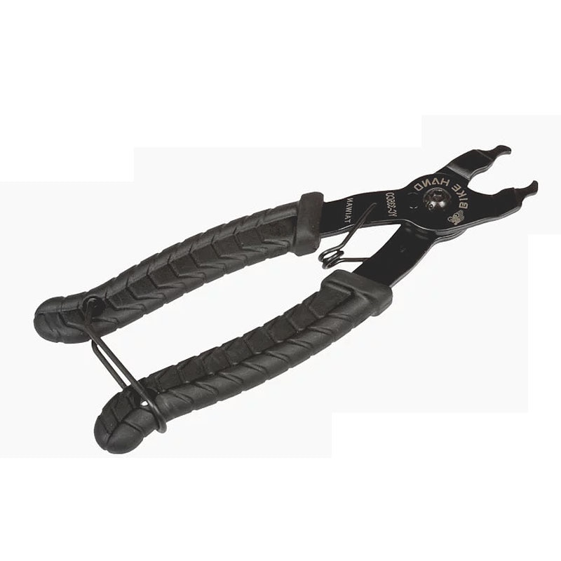 BIKEHAND Bicycle Chain Clamp Quick Link Button Mount Rivet Closure Overhaul Removal Install Plier Bike Repair Service Tool