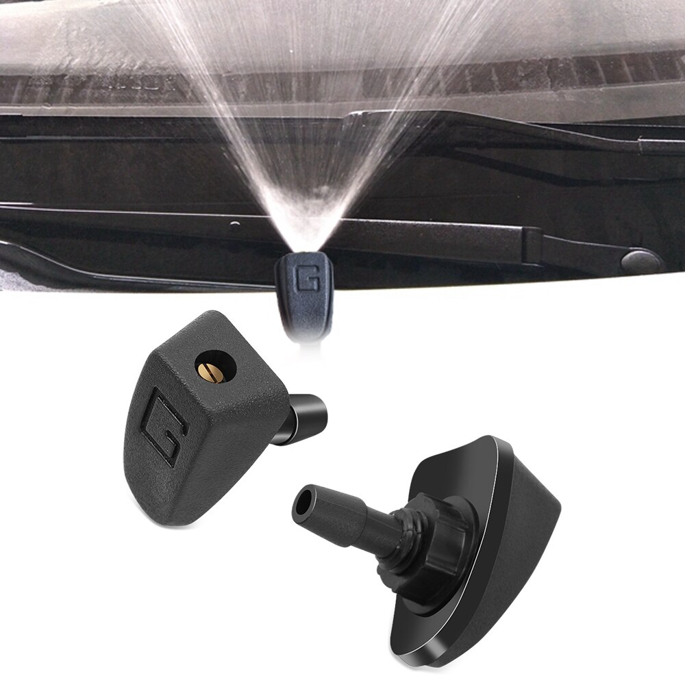 Boquilla de limpiaparabrisas en forma de ventilador, tapa de surtidor para Dacia Sandero Logan Duster Dokker Logan Stepway Nova