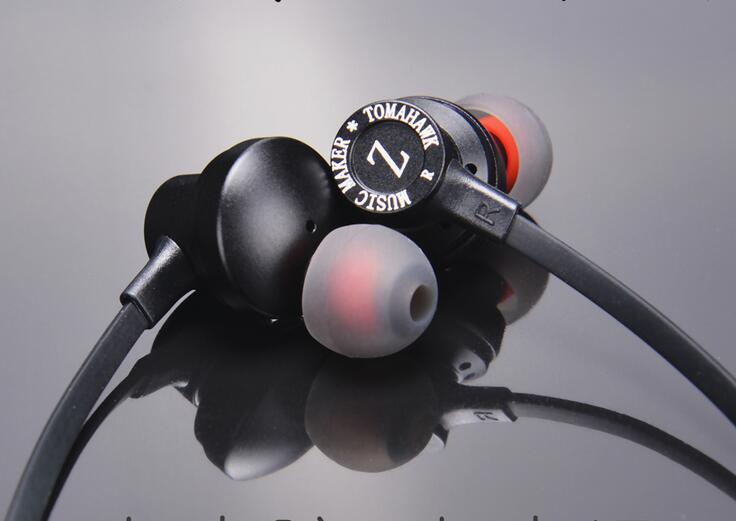 Latest musicmaker tomahawk mrz zfre 1 dynamic driver high fidelity in-ear metal hi-fi music headphones with mmcx interface: Gray