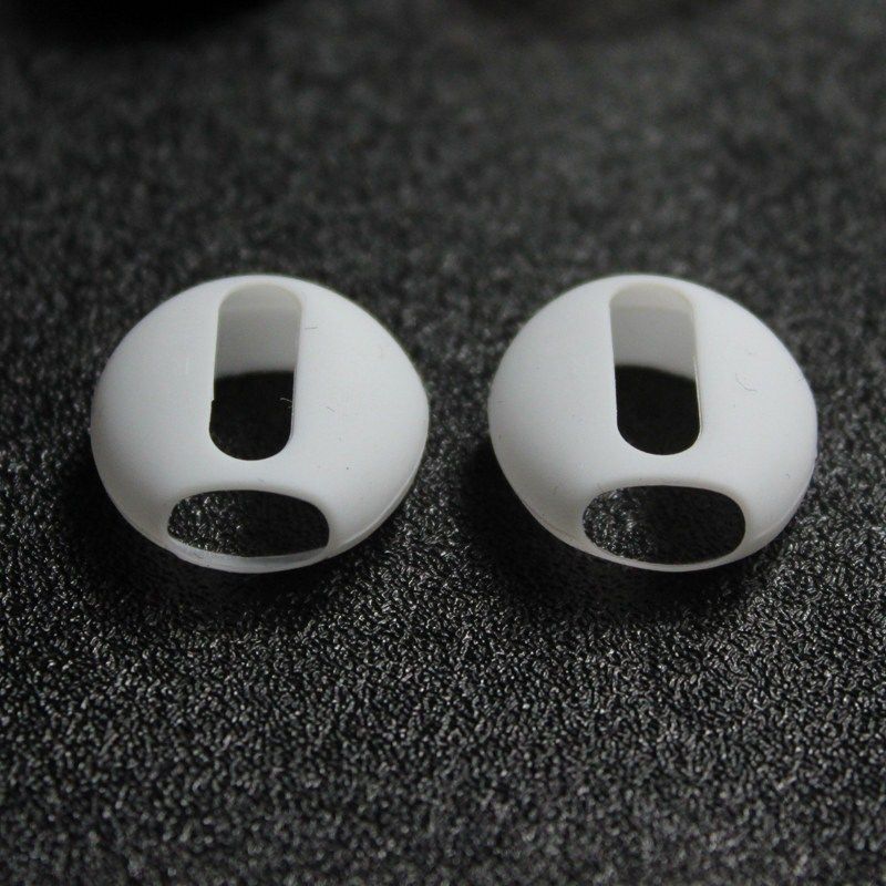 Nauszniki do słuchawek Airpods Free Buds3 Pro bezprzewodowe słuchawki Bluetooth Iphone silikonowe nauszniki etui na słuchawki nauszniki wkładki douszne 2 szt.: WHITE
