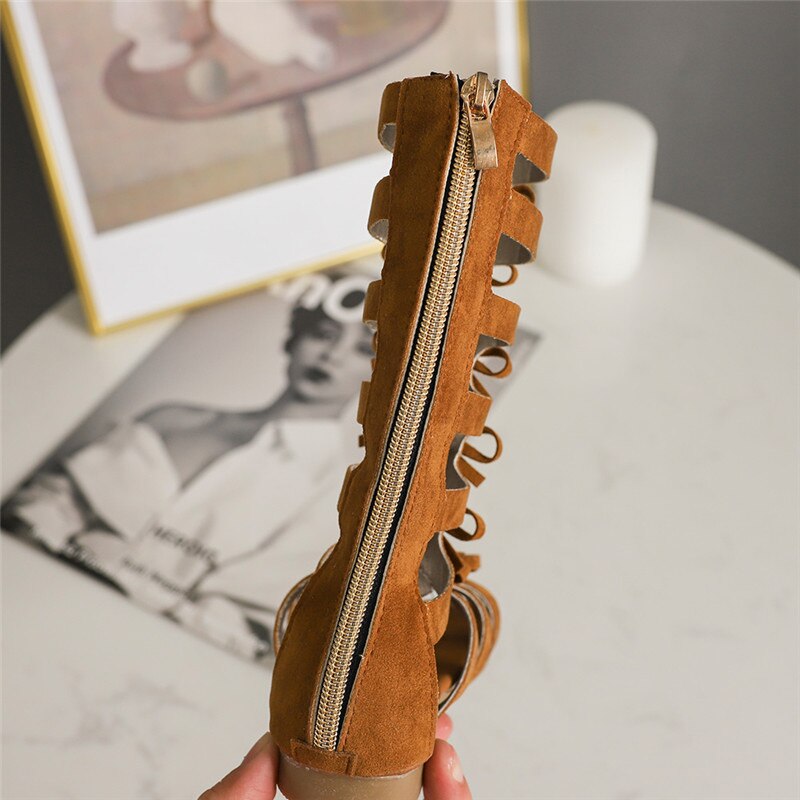 summer Roman boots High-top girls sandals kids gladiator sandals toddler child sandals girls shoes