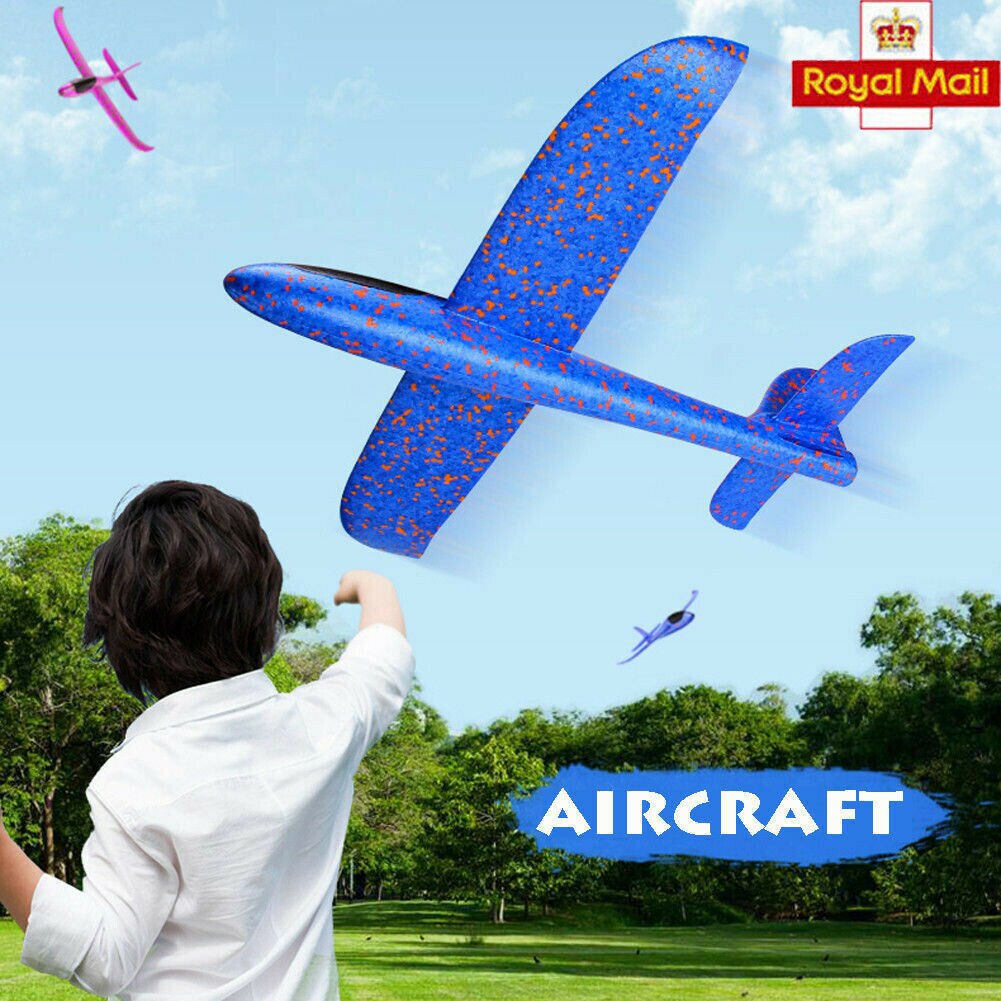 Avion à lancer à la main en mousse Epp 14*15 pouces, lancement en extérieur, planeur, jouet pour enfants,
