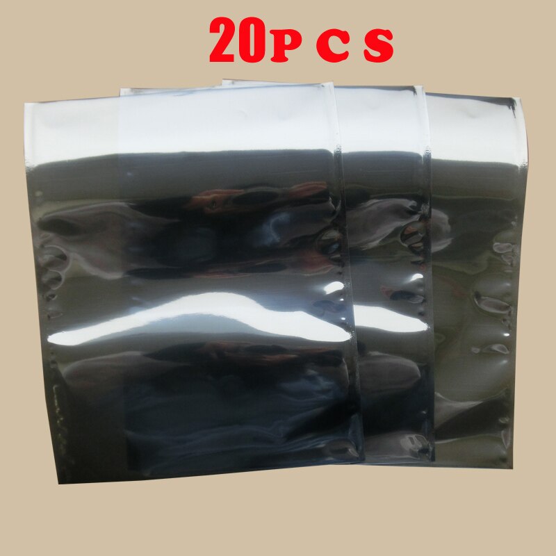 Factory Outlet Open Flat Mouth Antistatic Shielding Bags ESD Self Sealing Bag Antistatic Shielding Plastic Packaging Bag 16*20CM: 20PCS