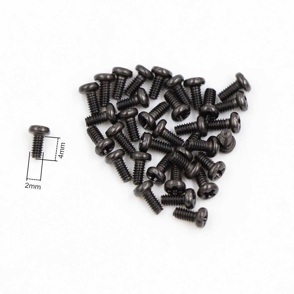 Tornillo de 10 piezas PM2 x 4mm, adecuado para corte IR fijo
