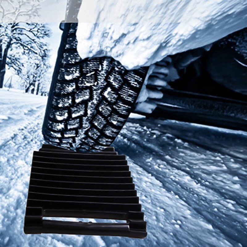 Cadenas de nieve Auto coche nieve barro neumático estera de tracción rueda cadena antideslizante agarre herramienta de pista