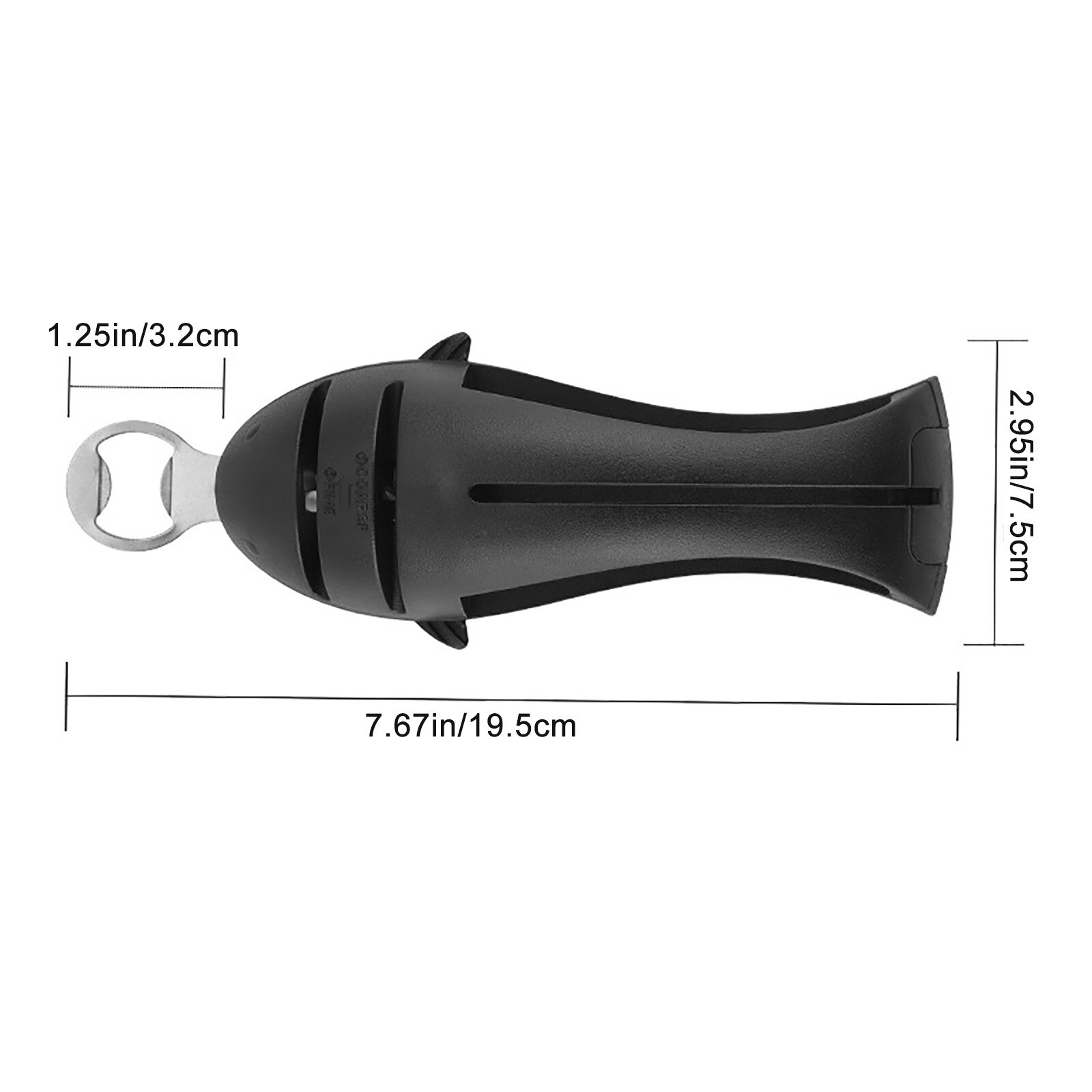 Afilador de cuchillos multifuncional 3 en 1, abridor de botellas de cerveza, estante para cuchillos para cocina doméstica, afilador de cuchillos eficiente y fácil de usar