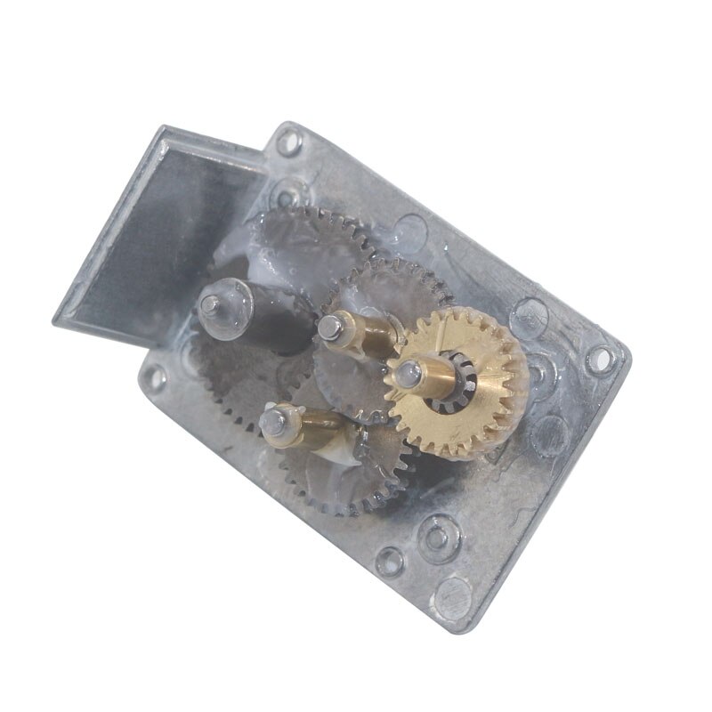 JGY-370 worm gear reducer motor gear box worm gear reducer metal gear small modulus